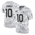 Ncoe A.Cardinals #10 Josh Sweat Player Arctic Camo Limited Salute To Service Home Game Stitched Jerseys