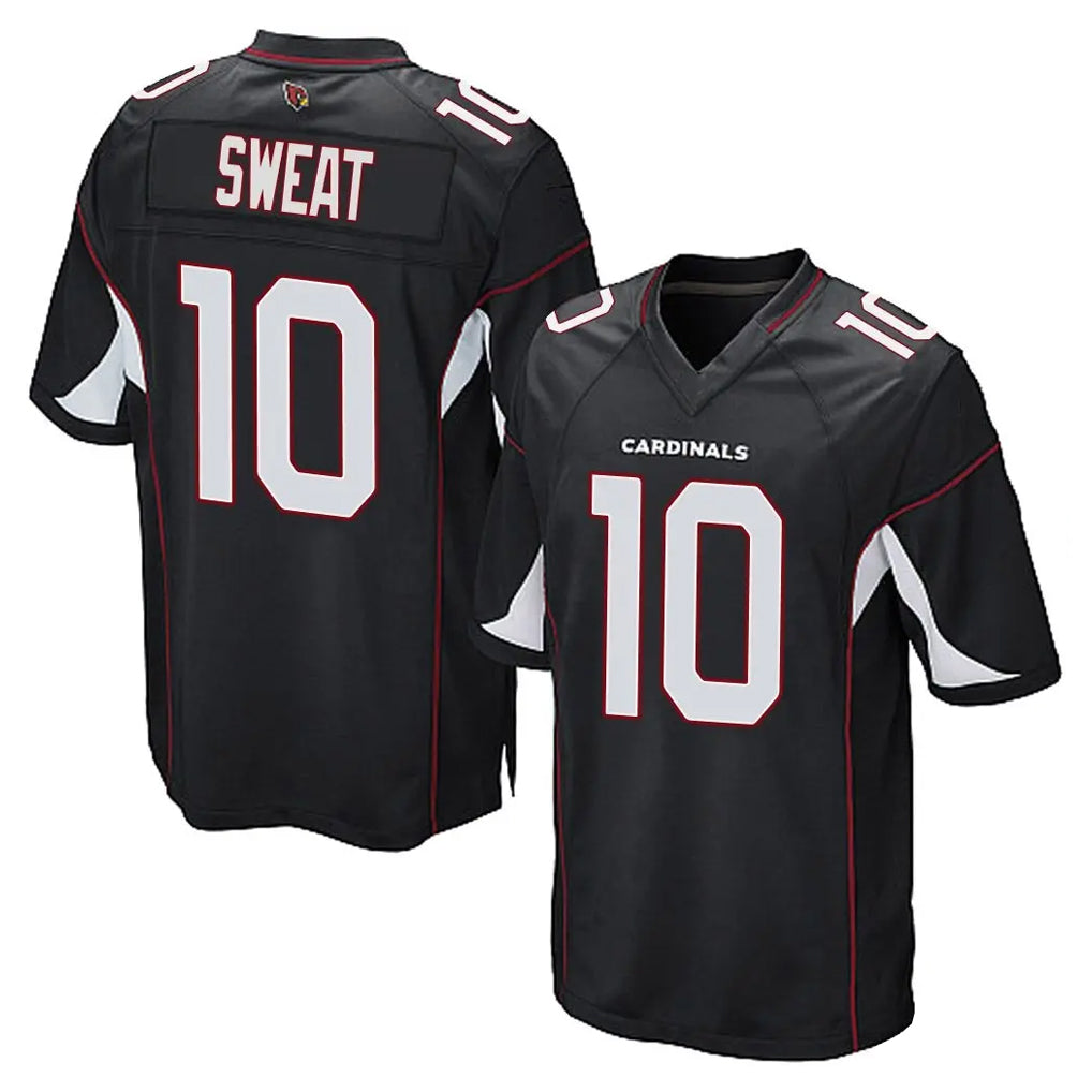 Ncoe A.Cardinals #10 Josh Sweat Player Black Home Game Stitched Jerseys