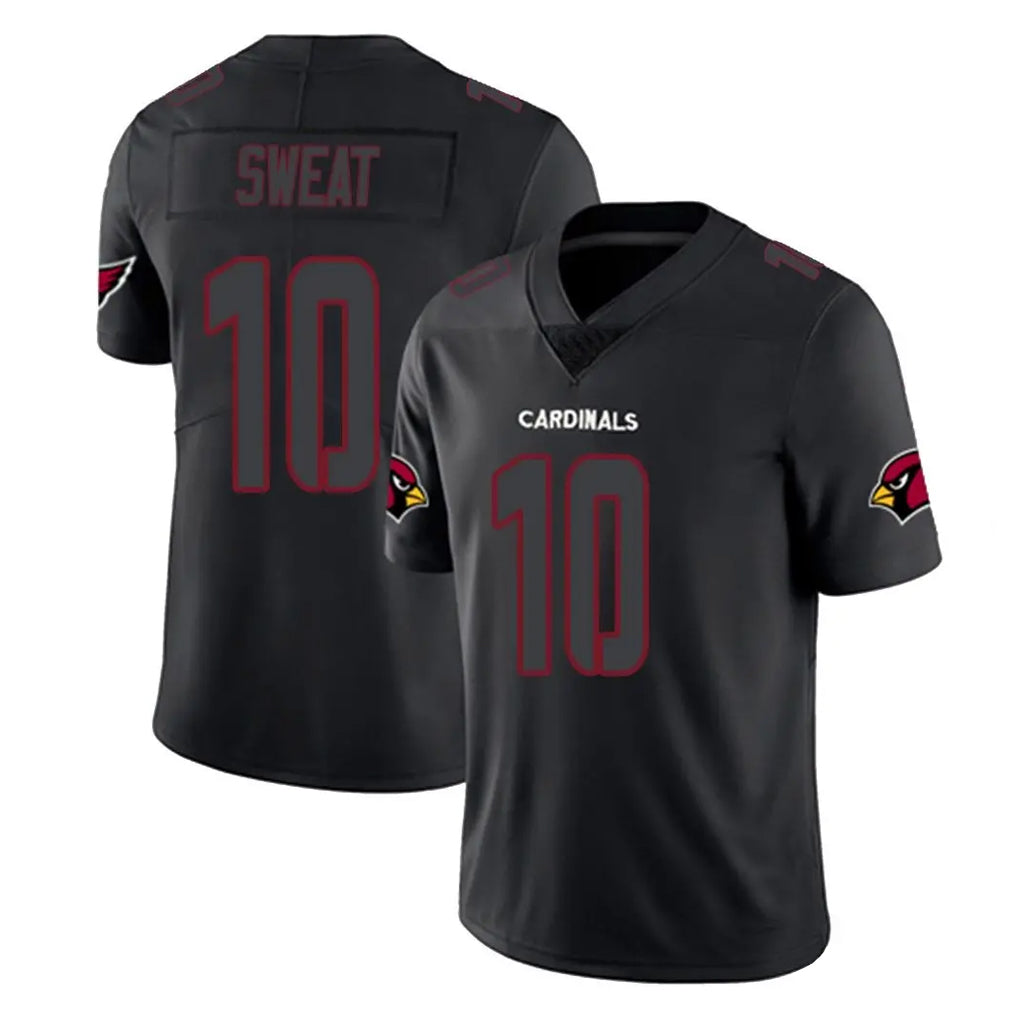 Ncoe A.Cardinals #10 Josh Sweat Player Black Impact Limited Home Game Stitched Jerseys