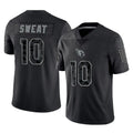 Ncoe A.Cardinals #10 Josh Sweat Player Black RFLCTV Limited Home Game Stitched Jerseys