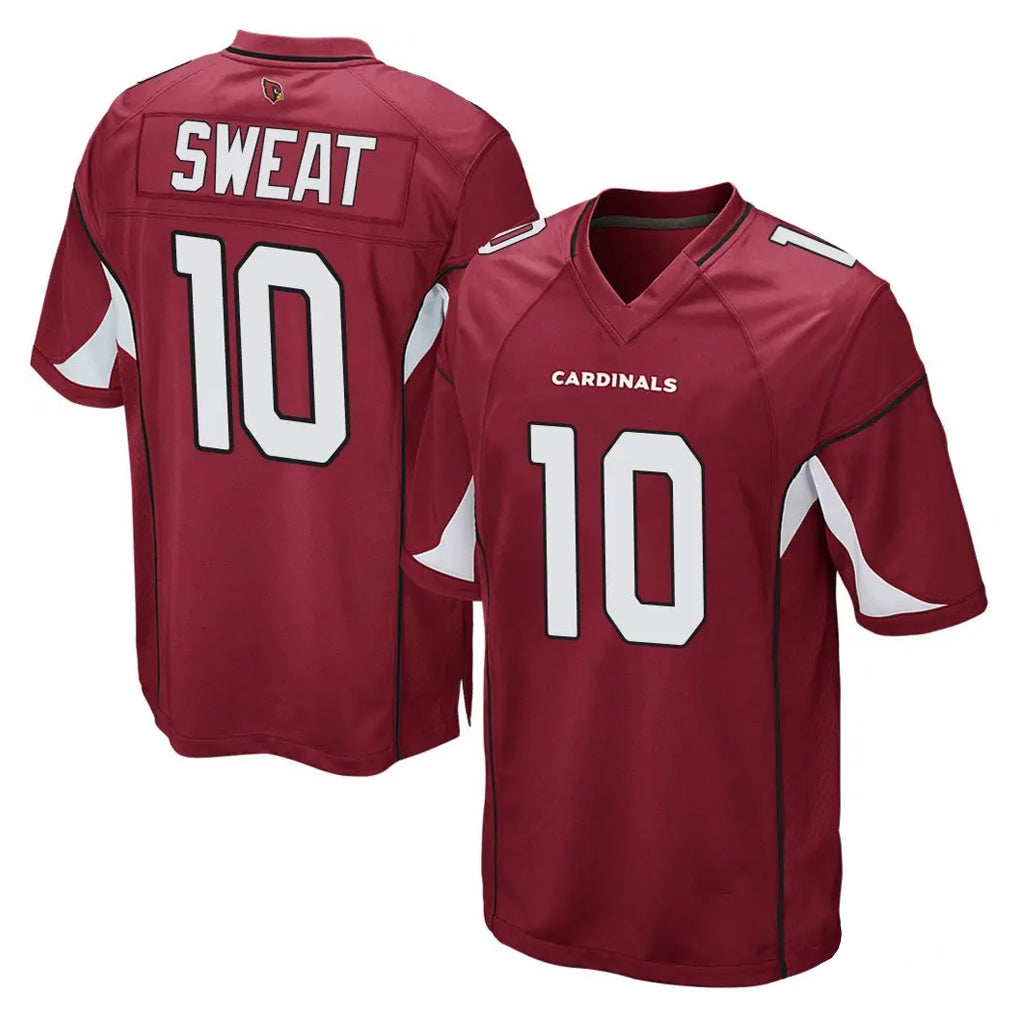 Ncoe A.Cardinals #10 Josh Sweat Player Cardinal Home Game Stitched Jerseys