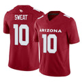 Ncoe A.Cardinals #10 Josh Sweat Player Cardinal Vapor F.U.S.E. Limited Home Game Stitched Jerseys