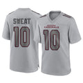Ncoe A.Cardinals #10 Josh Sweat Player Gray Atmosphere Fashion Home Game Stitched Jerseys
