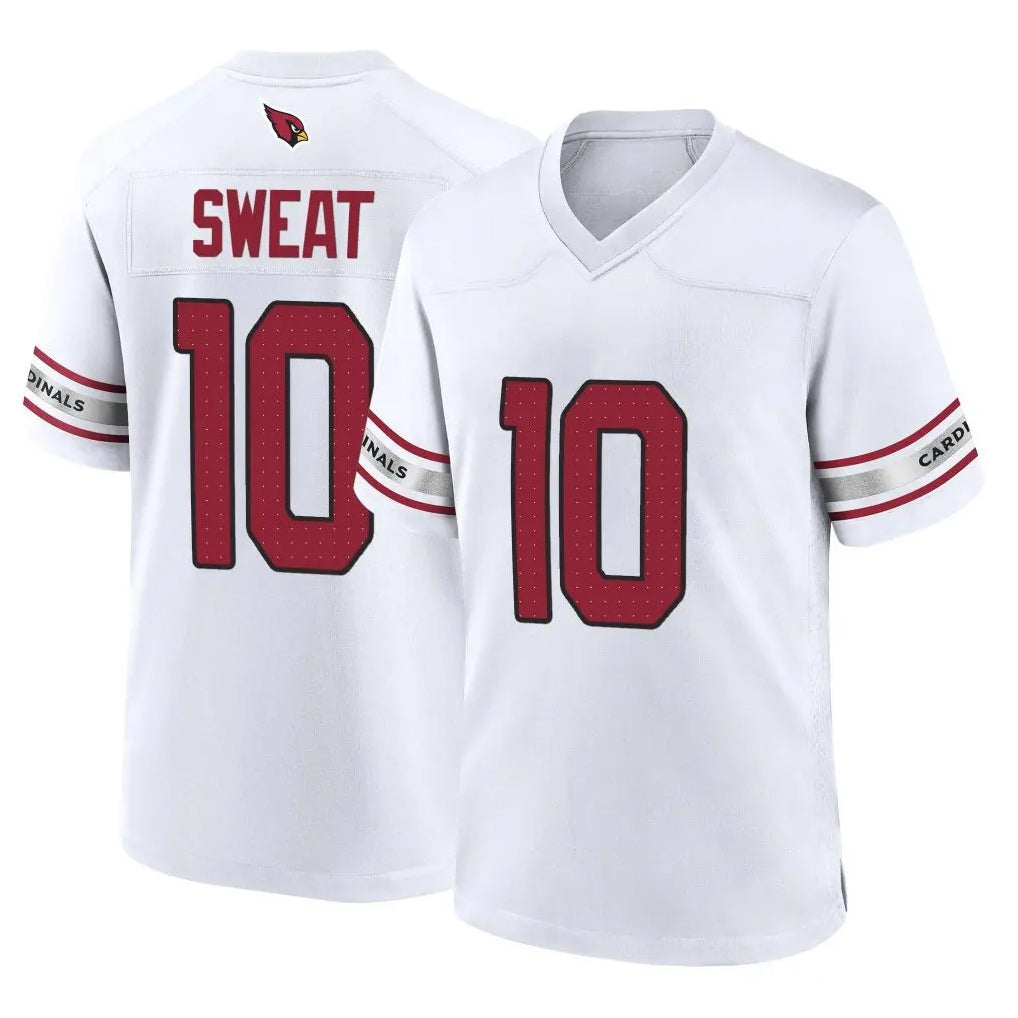 Ncoe A.Cardinals #10 Josh Sweat Player White Home Game Stitched Jerseys