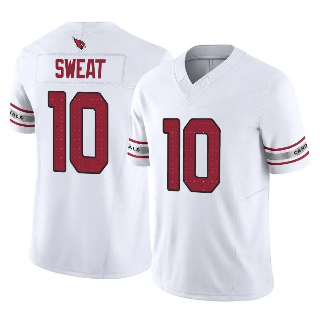 Ncoe A.Cardinals #10 Josh Sweat Player White Vapor F.U.S.E. Limited Home Game Stitched Jerseys