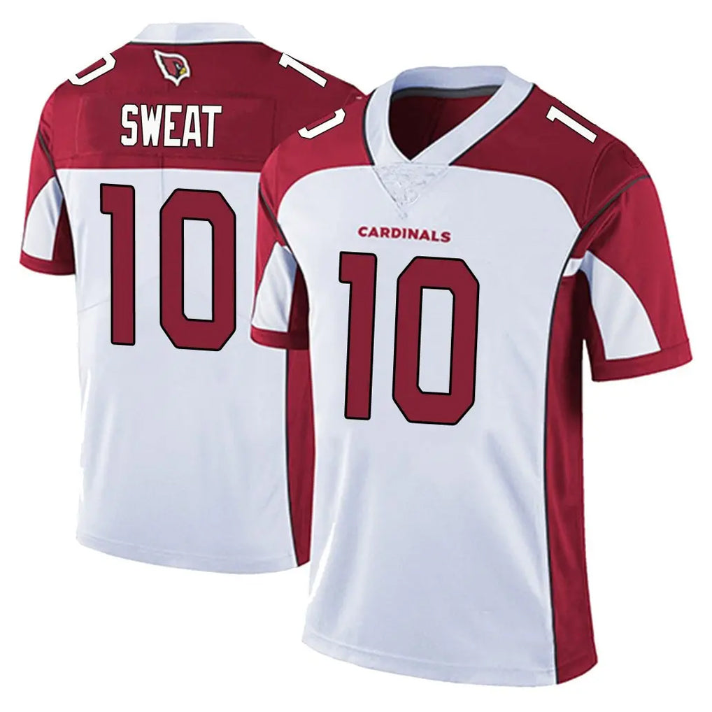 Ncoe A.Cardinals #10 Josh Sweat Player White Vapor Limited Home Game Stitched Jerseys