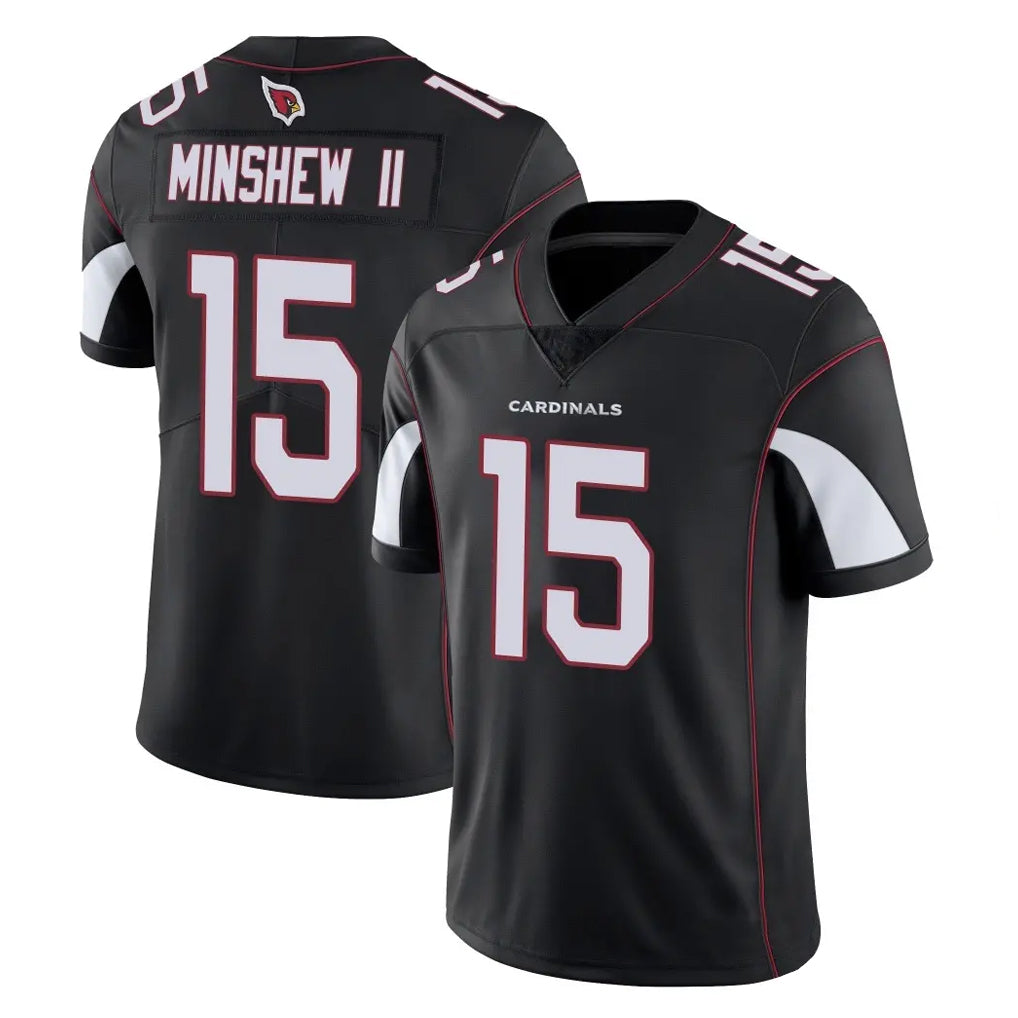Ncoe A.Cardinals #15 Gardner Minshew II Player Black Vapor Limited Home Game Stitched Jerseys