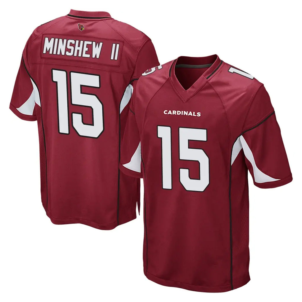 Ncoe A.Cardinals #15 Gardner Minshew II Player Cardinal Home Game Stitched Jerseys
