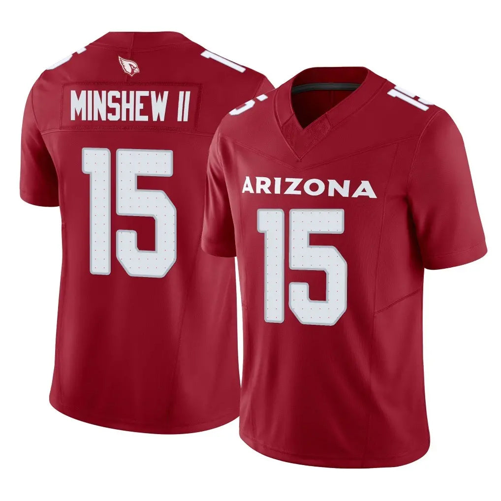 Ncoe A.Cardinals #15 Gardner Minshew II Player Cardinal Vapor F.U.S.E. Limited Home Game Stitched Jerseys