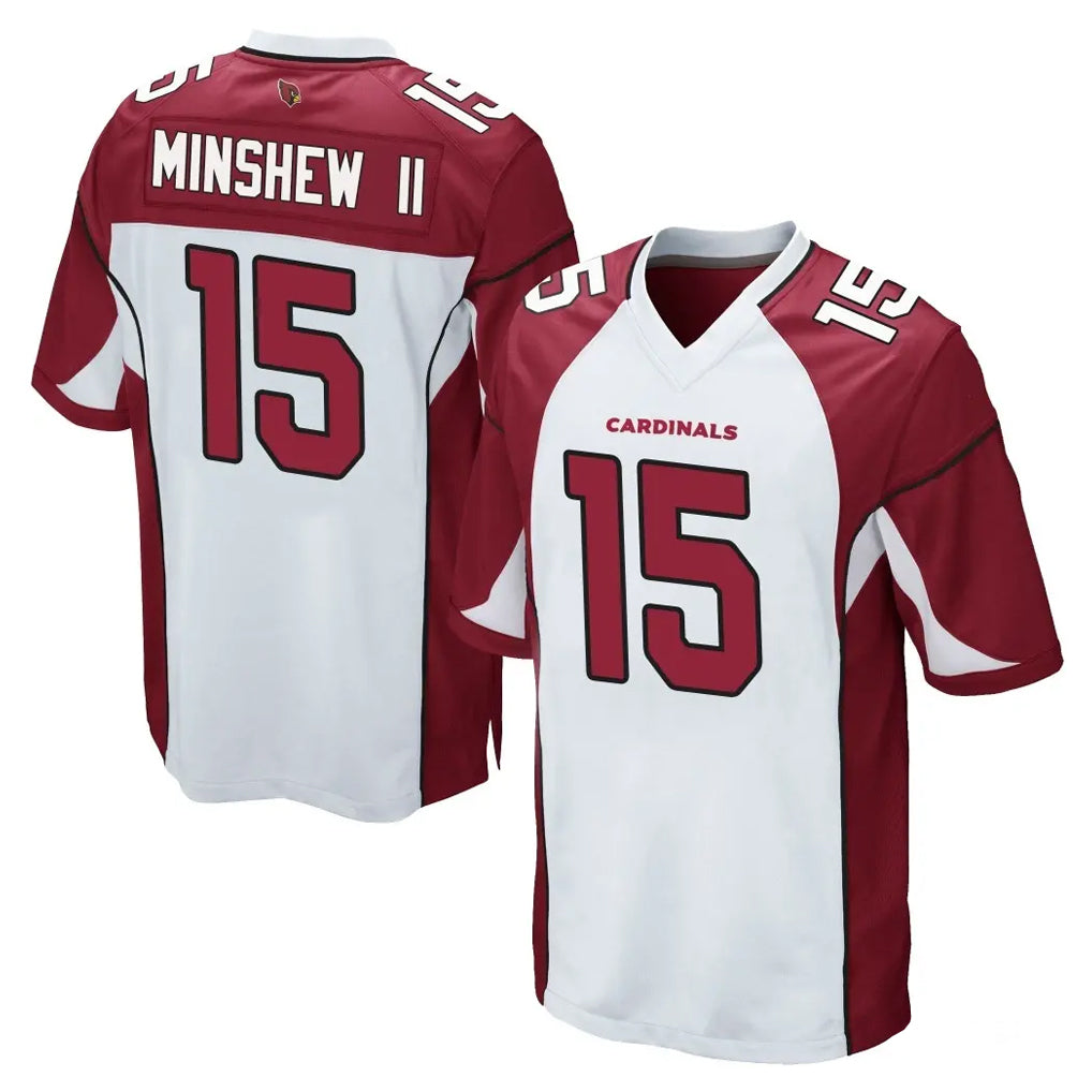 Ncoe A.Cardinals #15 Gardner Minshew II Player White Cardinal Home Game Stitched Jerseys