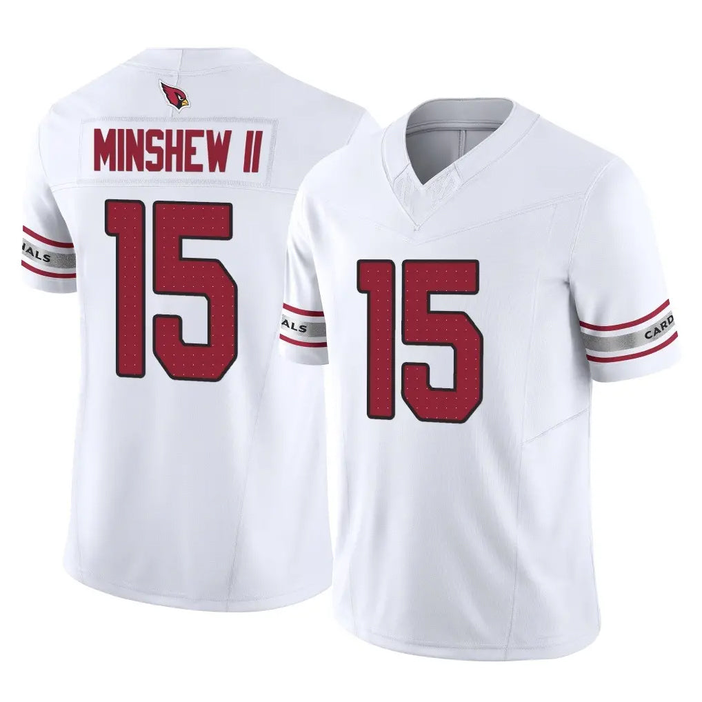 Ncoe A.Cardinals #15 Gardner Minshew II Player White Vapor F.U.S.E. Limited Home Game Stitched Jerseys