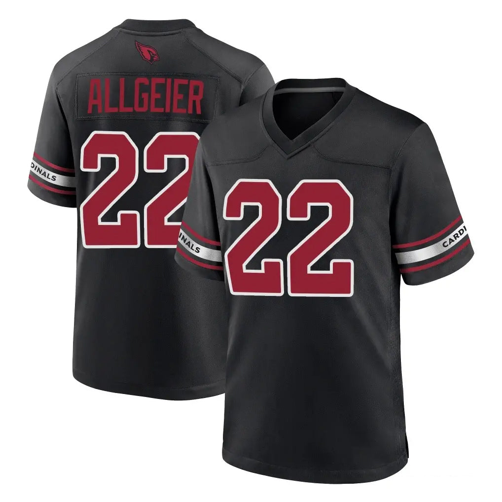 Ncoe A.Cardinals #22 Tyler Allgeier Player Black Alternate Game Stitched Jerseys