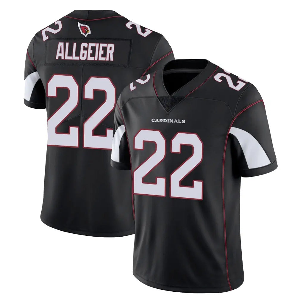 Ncoe A.Cardinals #22 Tyler Allgeier Player Black Vapor Limited Home Game Stitched Jerseys