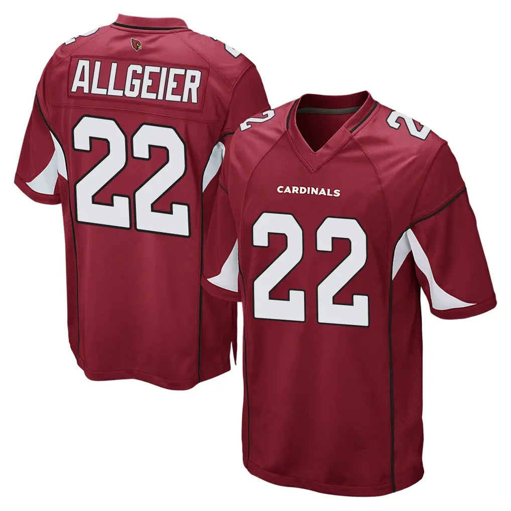 Ncoe A.Cardinals #22 Tyler Allgeier Player Cardinal Home Game Stitched Jerseys