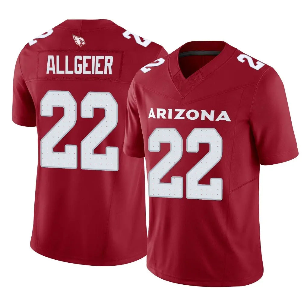 Ncoe A.Cardinals #22 Tyler Allgeier Player Cardinal Vapor F.U.S.E. Limited Home Game Stitched Jerseys