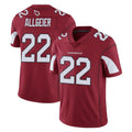 Ncoe A.Cardinals #22 Tyler Allgeier Player Cardinal Vapor Limited Home Game  Stitched Jerseys