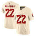 Ncoe A.Cardinals #22 Tyler Allgeier Player Cream Rivalries Collection Vapor Limited Home Game Stitched Jerseys