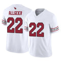 Ncoe A.Cardinals #22 Tyler Allgeier Player White Vapor F.U.S.E. Limited Home Game Stitched Jerseys