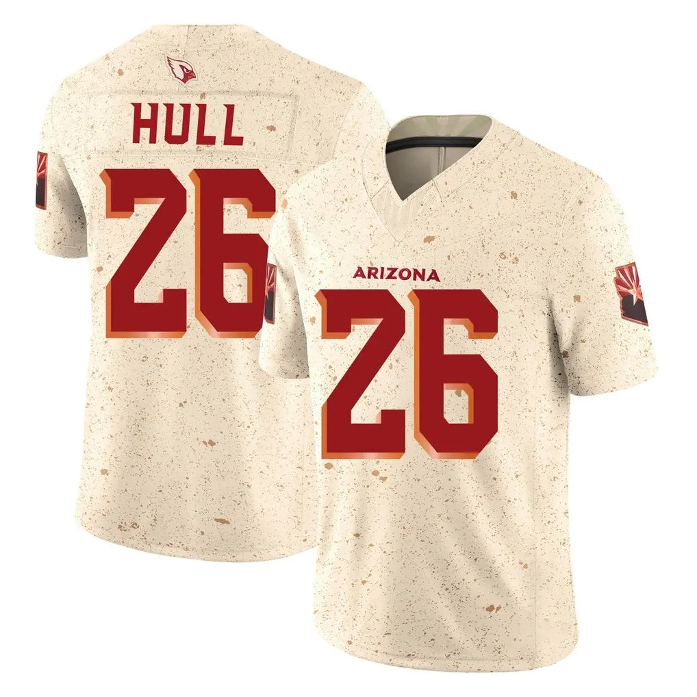 Ncoe A.Cardinals #26 Evan Hull Player Cream Rivalries Collection Vapor Limited Home Game Stitched Jerseys