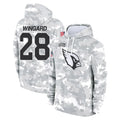 Ncoe A.Cardinals #28 Andrew Wingard Player Arctic Camo Limited Salute to Service Pullover Hoodies Game Stitched Jerseys