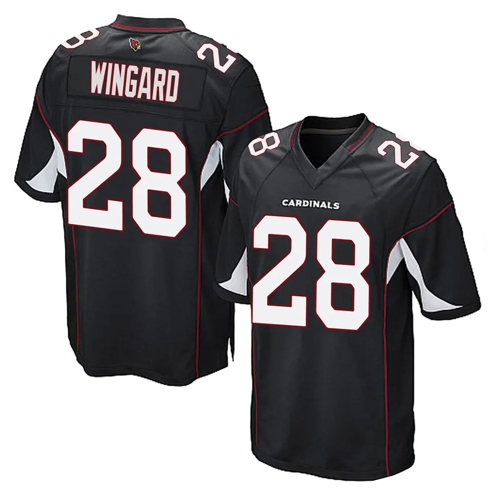 Ncoe A.Cardinals #28 Andrew Wingard Player Black Home Game Stitched Jerseys