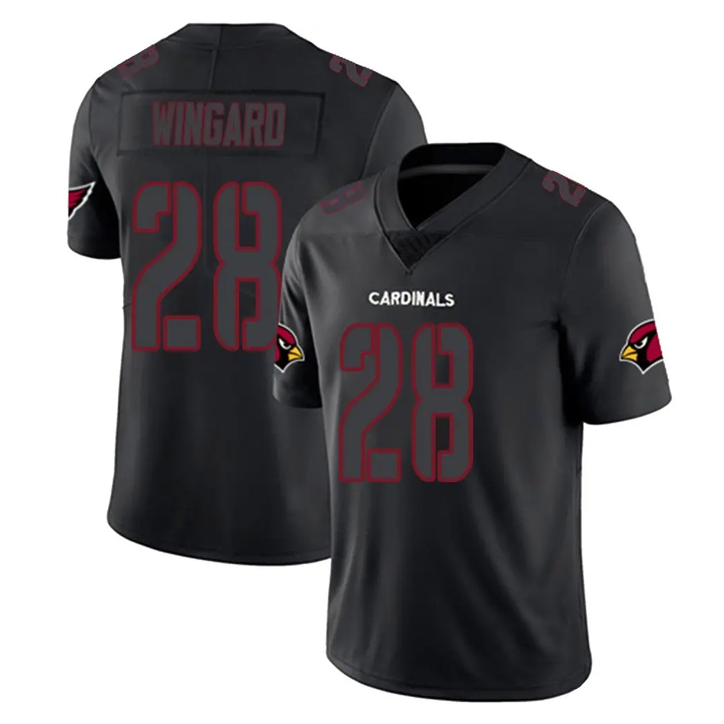 Ncoe A.Cardinals #28 Andrew Wingard Player Black Impact Limited Home Game Stitched Jerseys