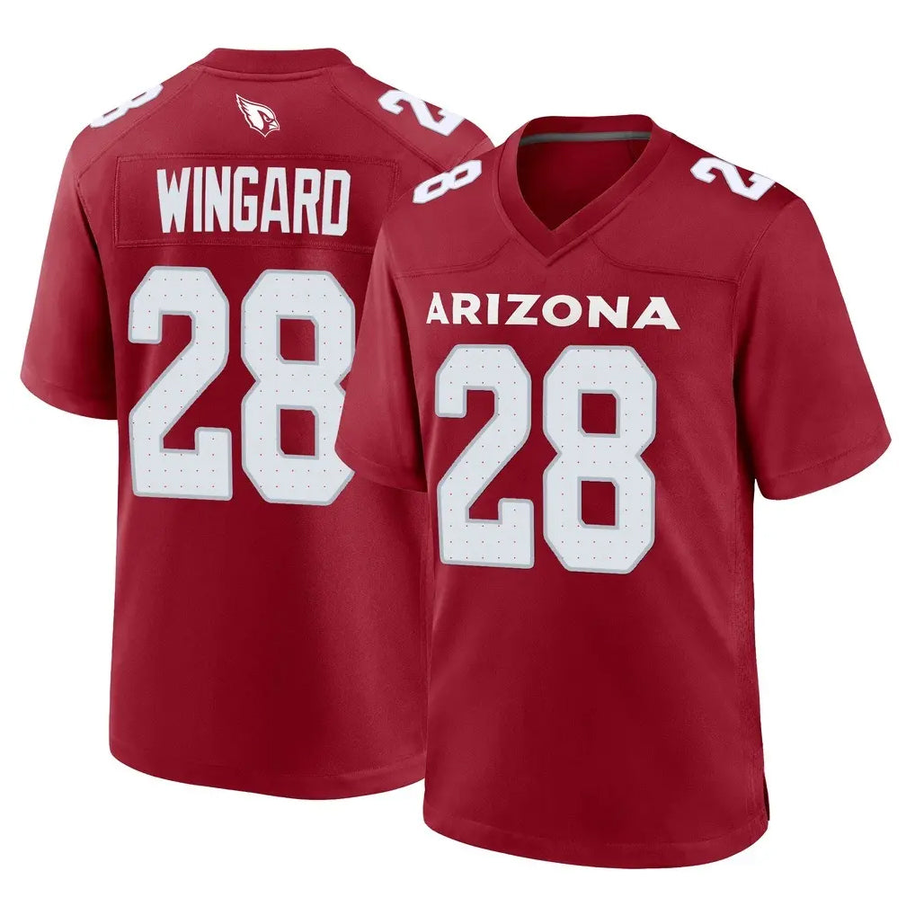 Ncoe A.Cardinals #28 Andrew Wingard Player Cardinal Limited Home Game Stitched Jerseys