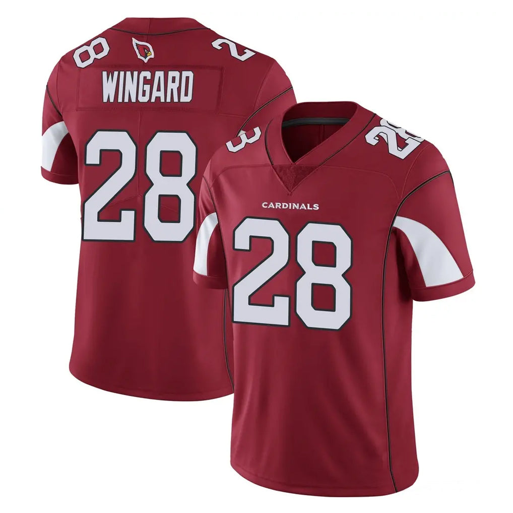 Ncoe A.Cardinals #28 Andrew Wingard Player Cardinal Vapor Limited Home Game  Stitched Jerseys