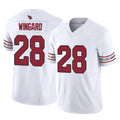 Ncoe A.Cardinals #28 Andrew Wingard Player White Vapor F.U.S.E. Limited Home Game Stitched Jerseys
