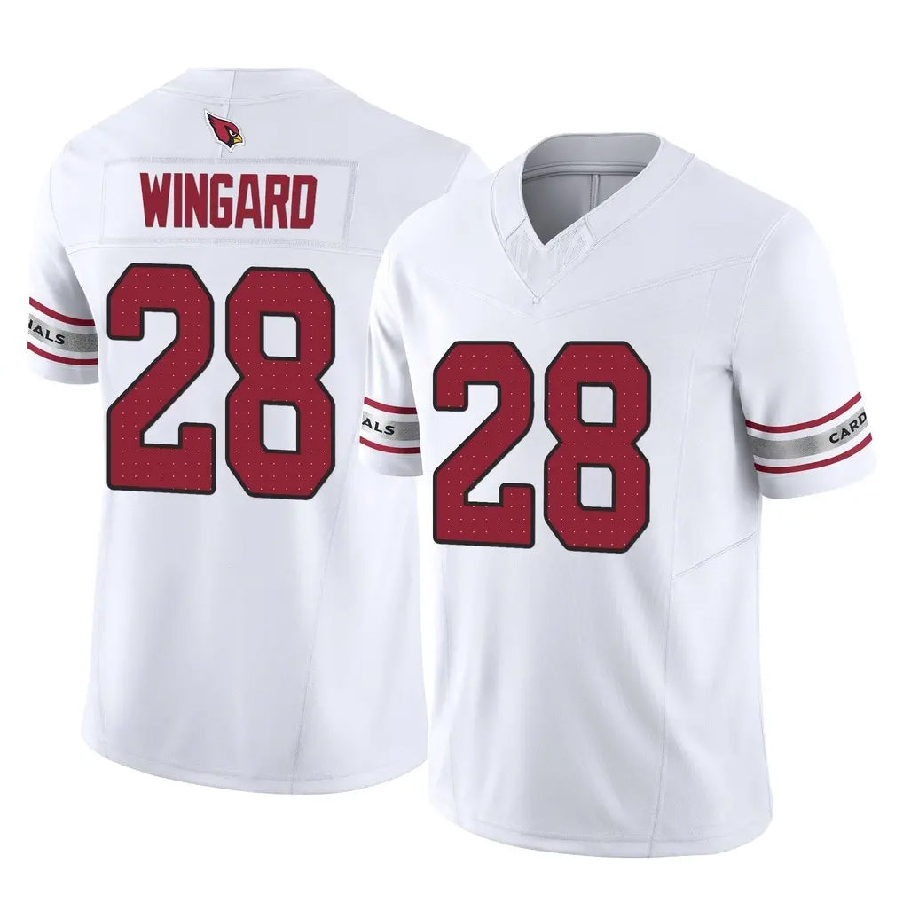 Ncoe A.Cardinals #28 Andrew Wingard Player White Vapor F.U.S.E. Limited Home Game Stitched Jerseys