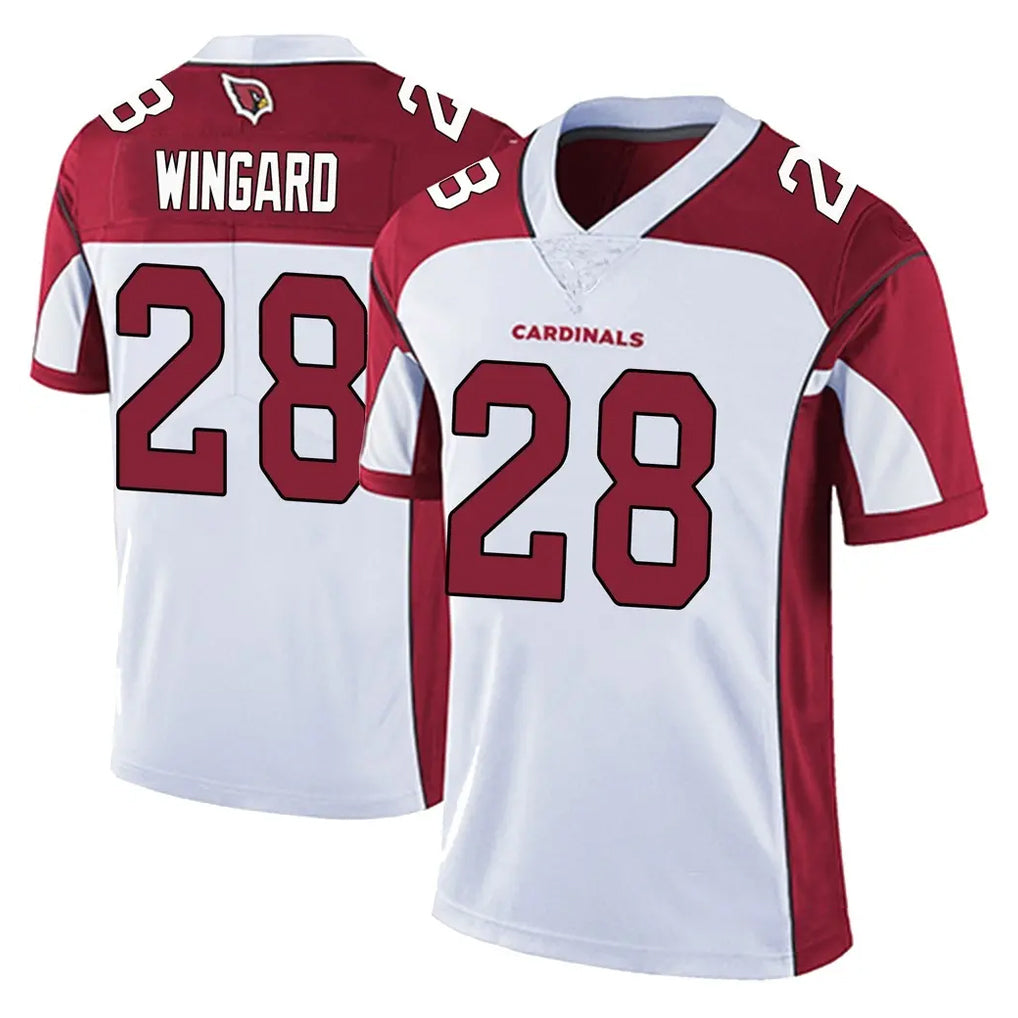 Ncoe A.Cardinals #28 Andrew Wingard Player White Vapor Limited Home Game Stitched Jerseys