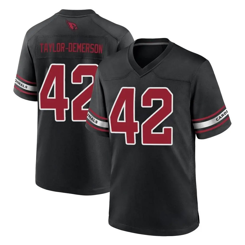 Ncoe A.Cardinals #42 Dadrion Taylor-Demerson Player Black Alternate Game Stitched Jerseys