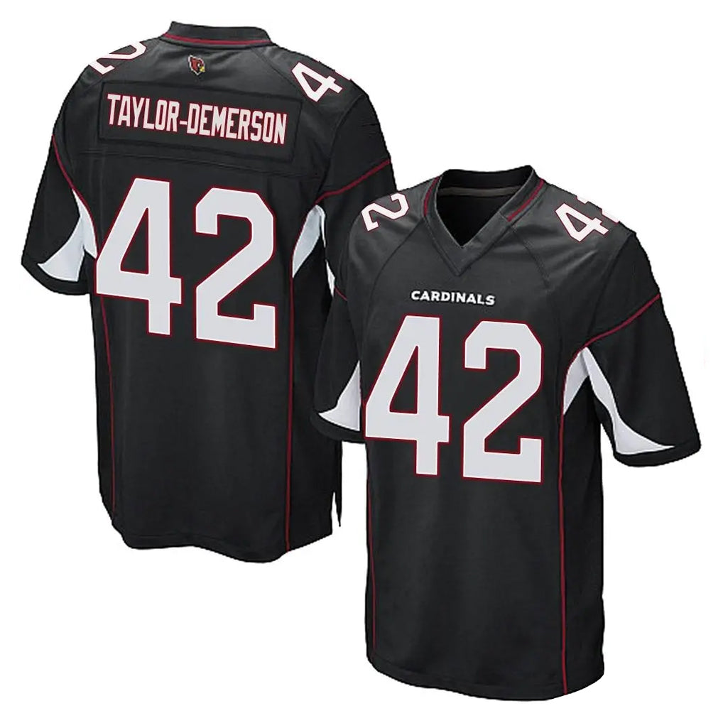 Ncoe A.Cardinals #42 Dadrion Taylor-Demerson Player Black Home Game Stitched Jerseys