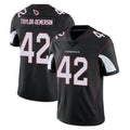 Ncoe A.Cardinals #42 Dadrion Taylor-Demerson Player Black Vapor Limited Home Game Stitched Jerseys