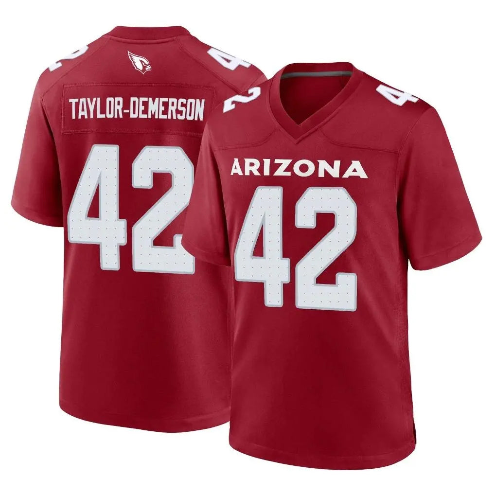 Ncoe A.Cardinals #42 Dadrion Taylor-Demerson Player Cardinal Limited Home Game Stitched Jerseys