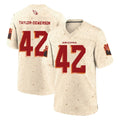 Ncoe A.Cardinals #42 Dadrion Taylor-Demerson Player Cream Rivalries Collection Game Stitched Jerseys
