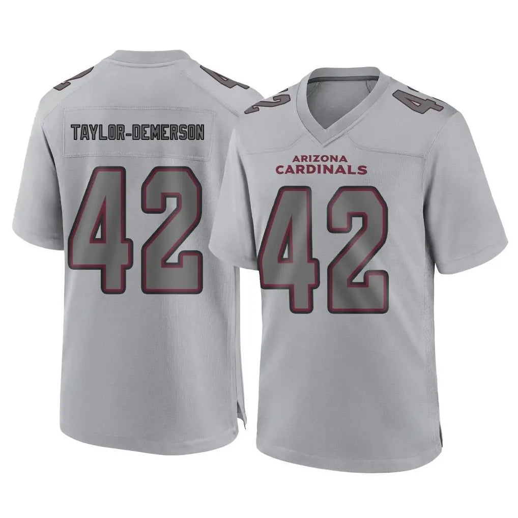 Ncoe A.Cardinals #42 Dadrion Taylor-Demerson Player Gray Atmosphere Fashion Home Game Stitched Jerseys