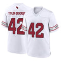 Ncoe A.Cardinals #42 Dadrion Taylor-Demerson Player White Home Game Stitched Jerseys