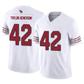 Ncoe A.Cardinals #42 Dadrion Taylor-Demerson Player White Vapor F.U.S.E. Limited Home Game Stitched Jerseys