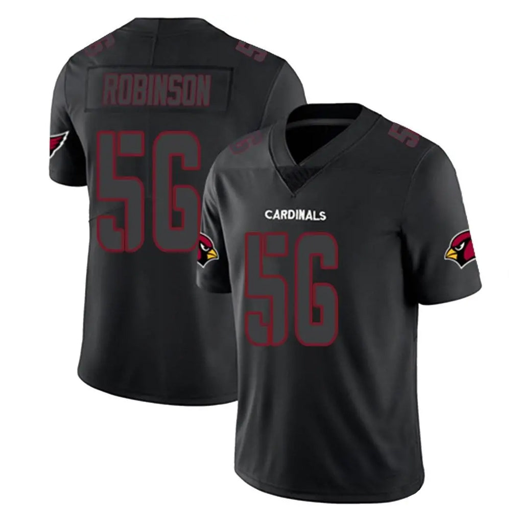 Ncoe A.Cardinals #56 Darius Robinson Player Black Impact Limited Home Game Stitched Jerseys