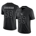 Ncoe A.Cardinals #56 Darius Robinson Player Black RFLCTV Limited Home Game Stitched Jerseys
