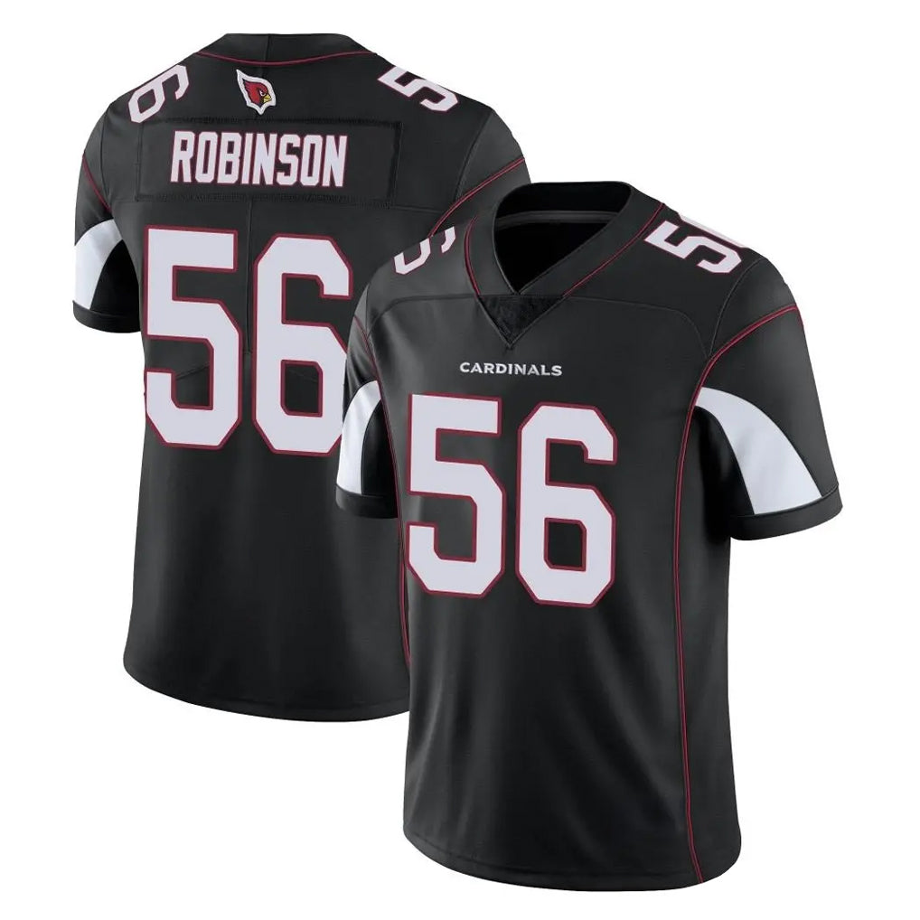 Ncoe A.Cardinals #56 Darius Robinson Player Black Vapor Limited Home Game Stitched Jerseys
