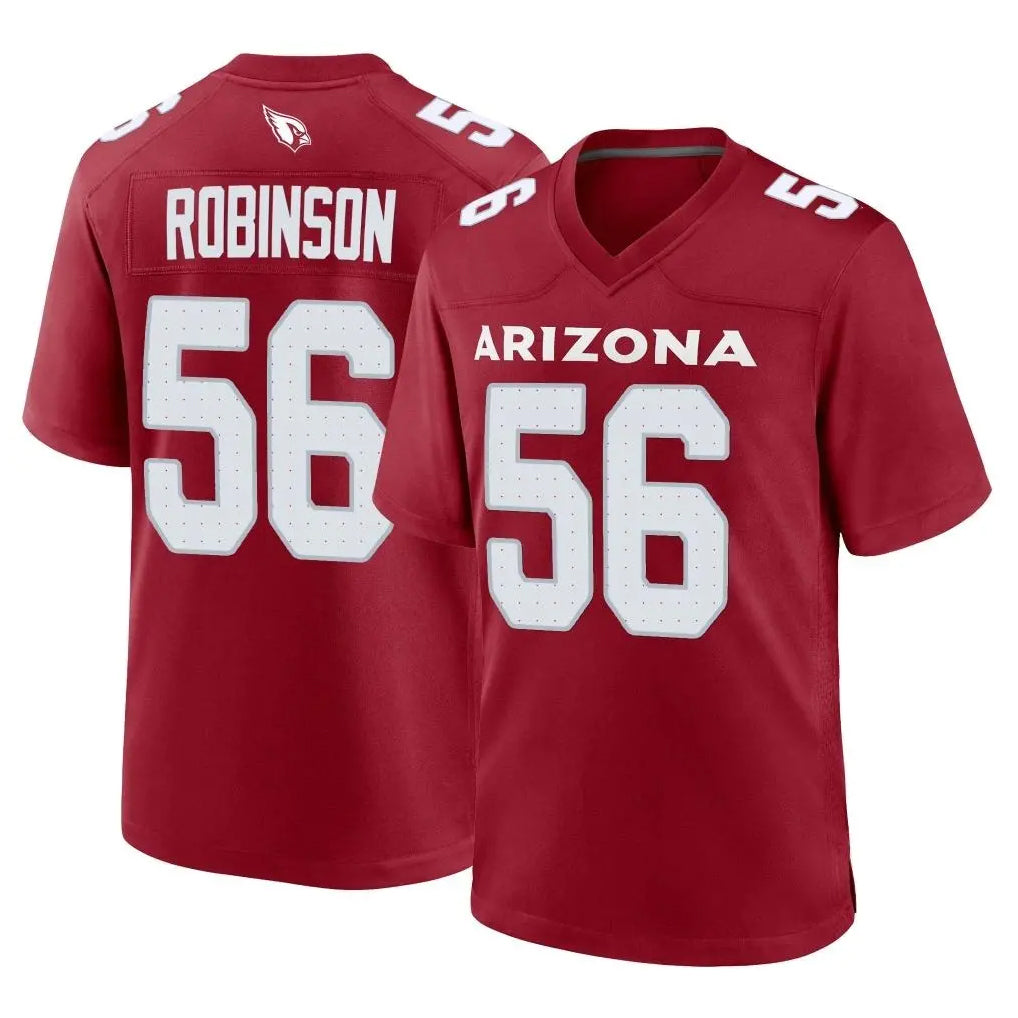 Ncoe A.Cardinals #56 Darius Robinson Player Cardinal Limited Home Game Stitched Jerseys