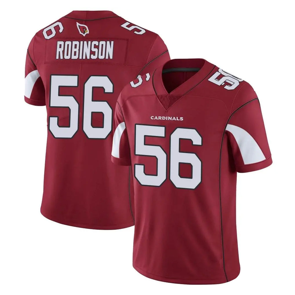 Ncoe A.Cardinals #56 Darius Robinson Player Cardinal Vapor Limited Home Game  Stitched Jerseys