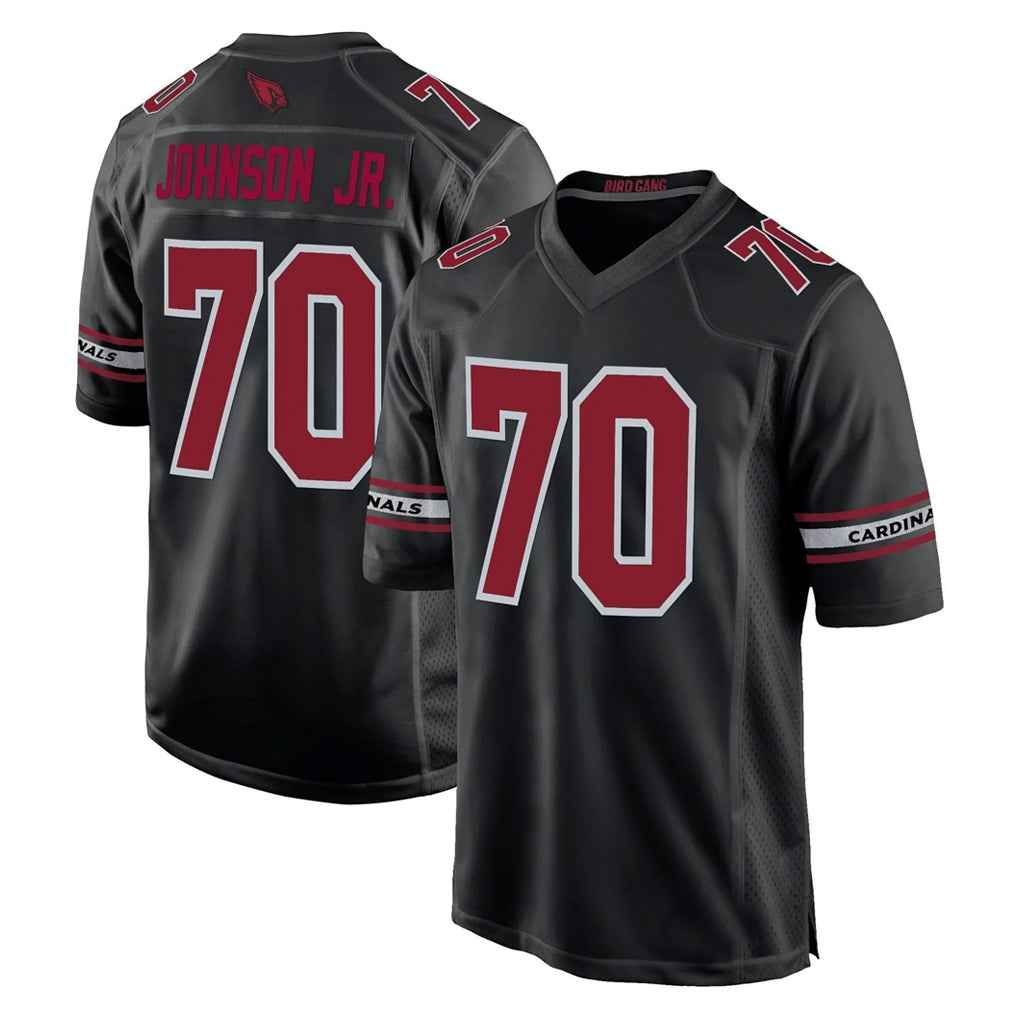 Ncoe A.Cardinals #70 Paris Johnson Jr. Player Black Fashion Home Game Stitched Jerseys