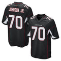 Ncoe A.Cardinals #70 Paris Johnson Jr. Player Black Home Game Stitched Jerseys