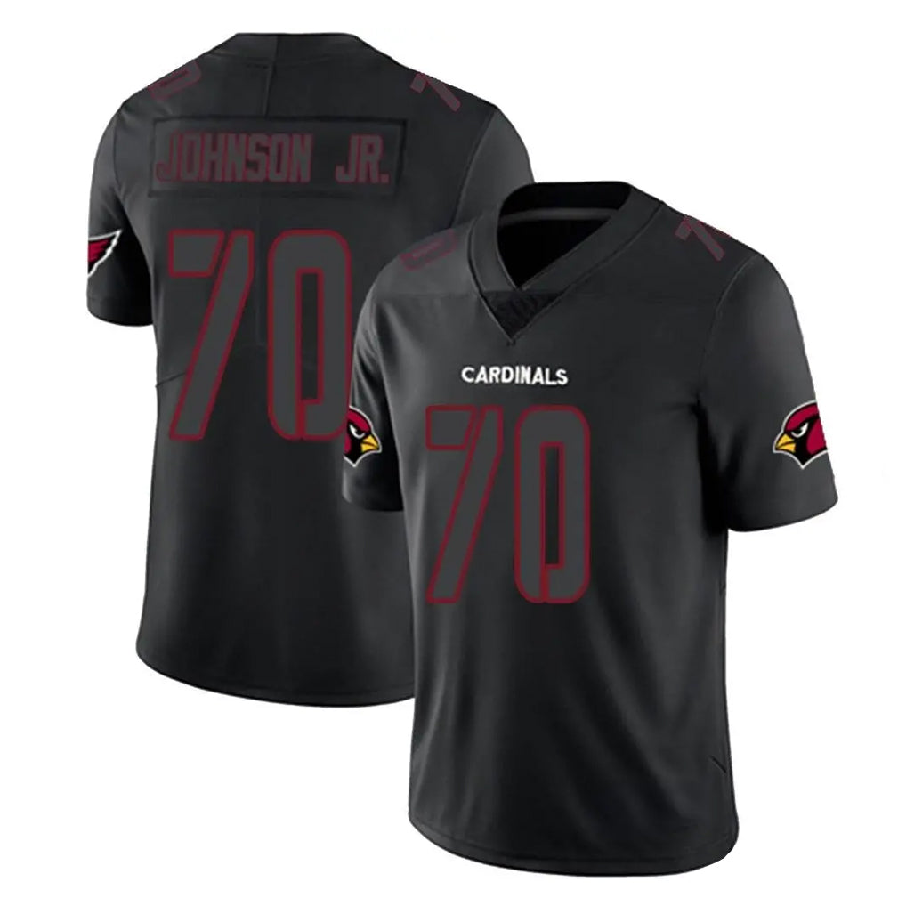 Ncoe A.Cardinals #70 Paris Johnson Jr. Player Black Impact Limited Home Game Stitched Jerseys
