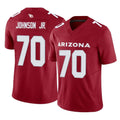 Ncoe A.Cardinals #70 Paris Johnson Jr. Player Cardinal Vapor F.U.S.E. Limited Home Game Stitched Jerseys