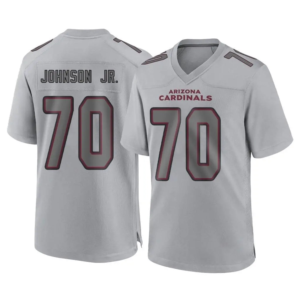 Ncoe A.Cardinals #70 Paris Johnson Jr. Player Gray Atmosphere Fashion Home Game Stitched Jerseys