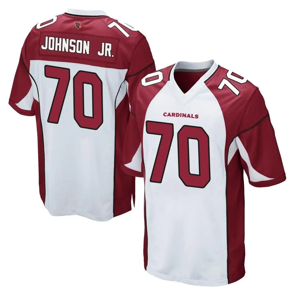 Ncoe A.Cardinals #70 Paris Johnson Jr. Player White Cardinal Home Game Stitched Jerseys